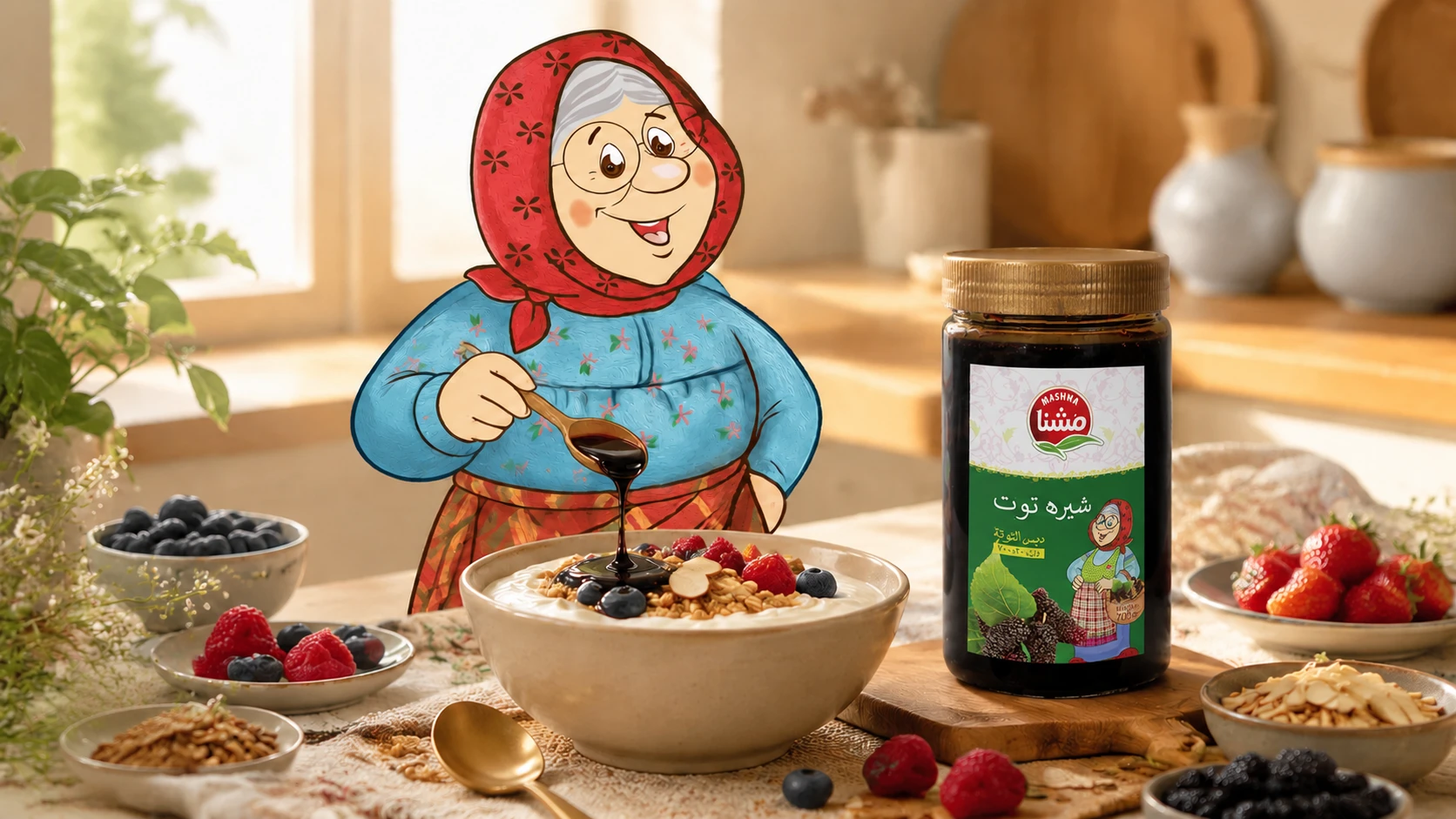 شیره توت را با چی بخوریم؟ ۲۰ ایده جذاب برای دسر و میان‌وعده