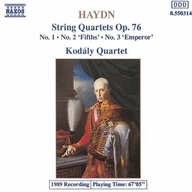 String Quartet No. 62 in C Major, Op. 76, No. 3, Hob.III:77, "Emperor": I. Allegro