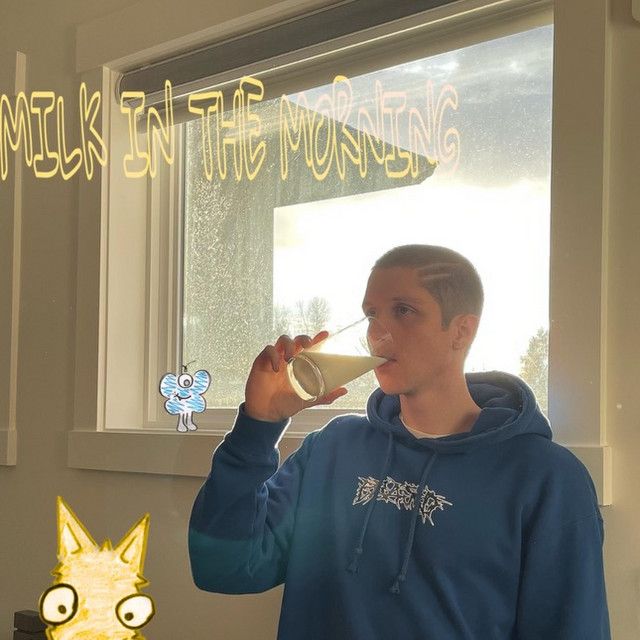 milk in the morning