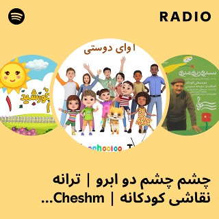 چشم چشم دو ابرو | ترانه نقاشی کودکانه | Cheshm Cheshm do abroo | Koochooloo TV Radio