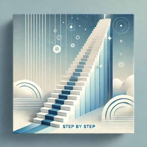 step by step