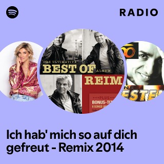 Ich hab' mich so auf dich gefreut - Remix 2014 Radio