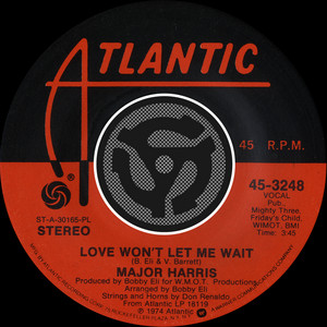 Love Won't Let Me Wait - 45 Version