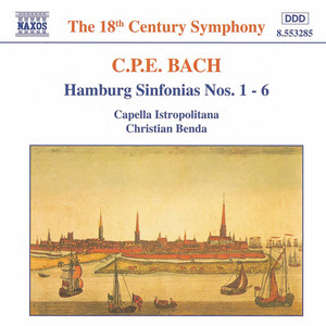 Sinfonia in B-Flat Major, Wq. 182/2, H. 658*: I. Allegro di molto