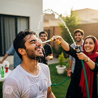 آب بازی