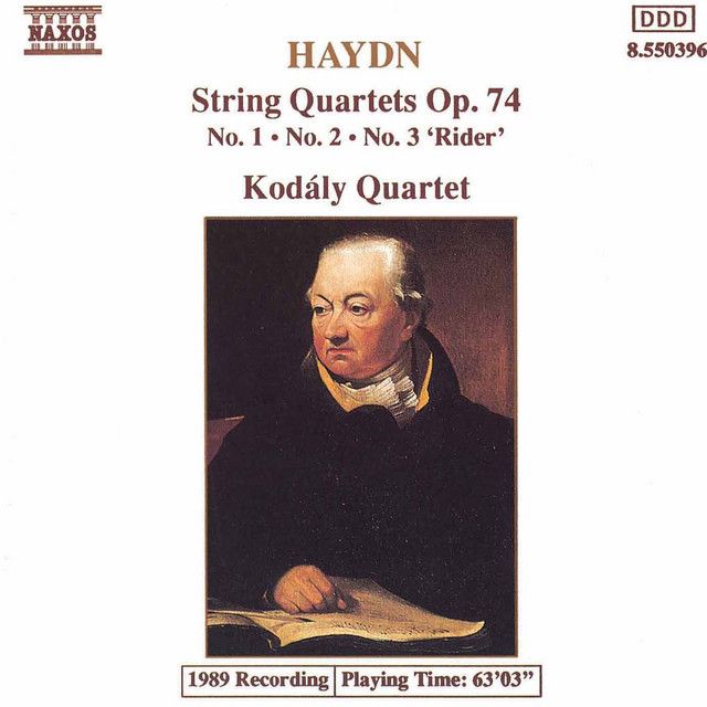 String Quartet No. 59 in D Major, Op. 74, No. 3, Hob.III:74, "The Rider": IV. Finale: Allegro con brio