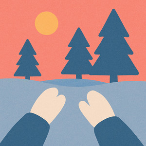 warm hands, cold air